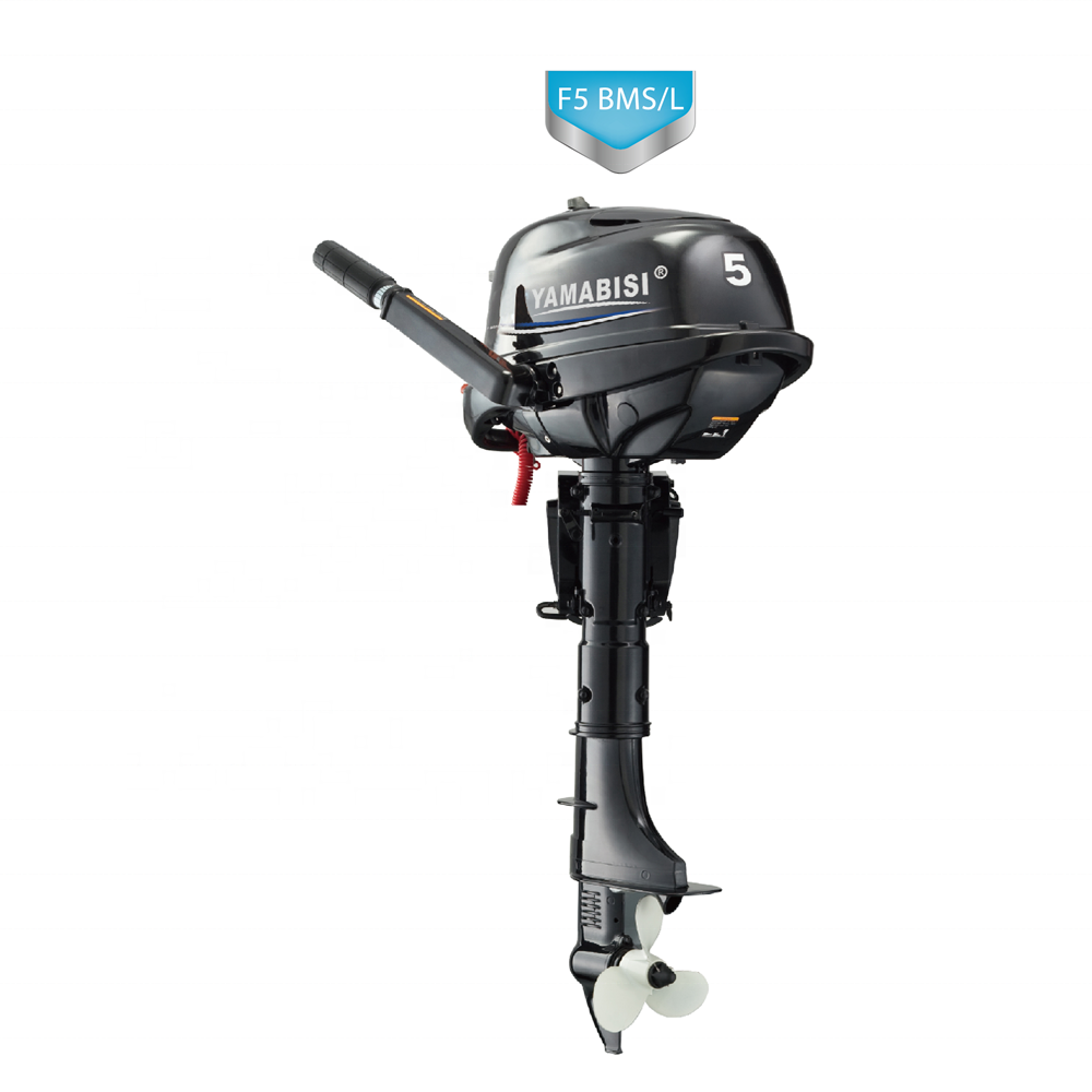 YAMABISI 5HP 4 Stroke Outboard Boat Engine Inflatable Boat Motor Rc Boat Gas Engine for Fishing Cheap Outboard Motors